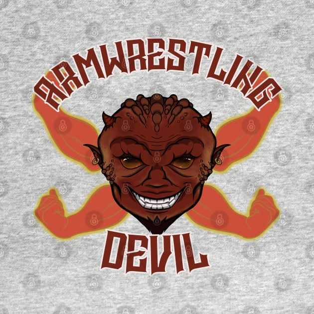 Armwerestling Devil by RampArt